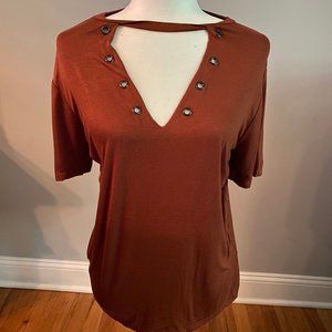 Women's Orange Top